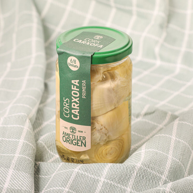 Corazones alcachofa 6/8 Ametller Origen 175 g
