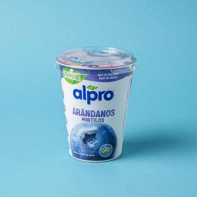 Producto vegetal de arándanos sin azucar ALPRO 400g 