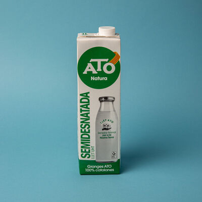 Leche semidesnatada Ato 1l 