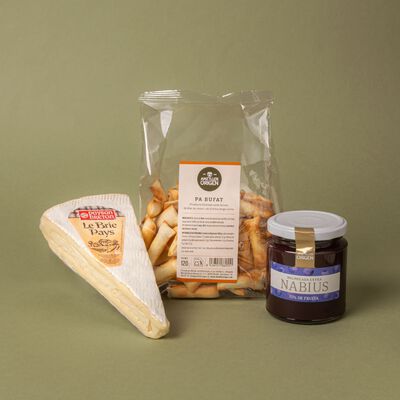 Lote Aperitivo Brie y Arándanos