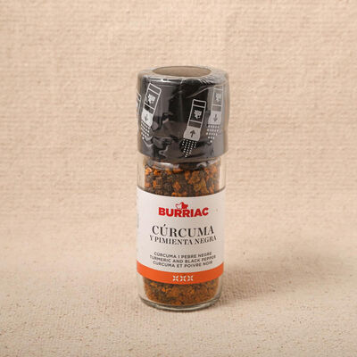 Molinet de cúrcuma i pebre negre Burriac 53g 