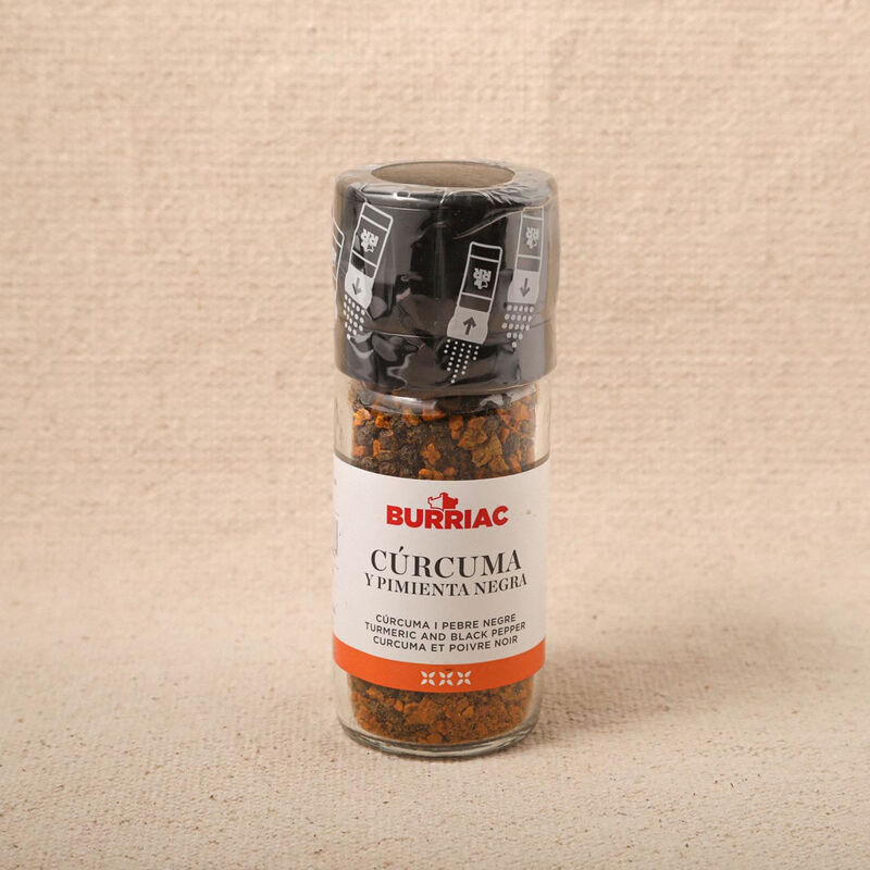 Molinet de cúrcuma i pebre negre Burriac 53g 