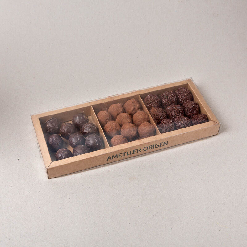 Estoig assotiment 3 trufes de xocolata Blanxart 380g 