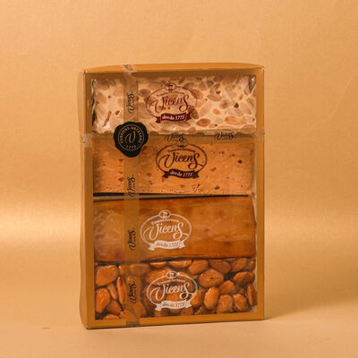 Estoig de 4 torrons regal Vicens 80g - 4u. 