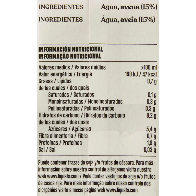 Beguda de civada Yo Soy 250ml
