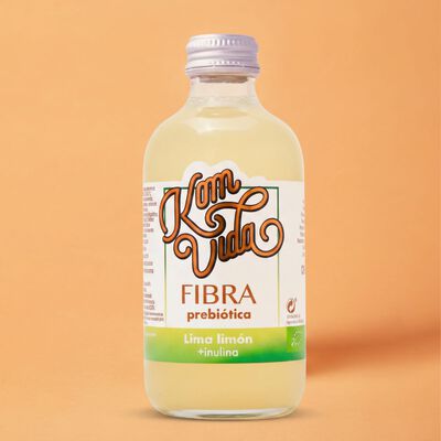 Kombucha de fibra probiótica lima limón Komvida 250ml 