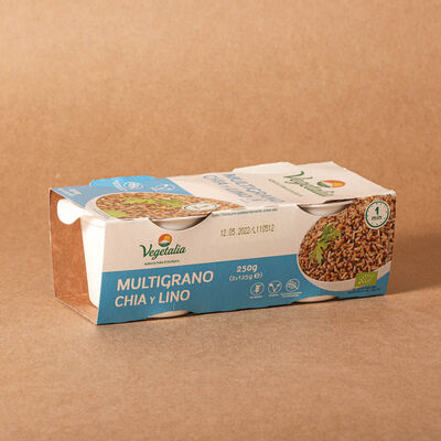 Multigrano chia lino VEGETALIA 250g 