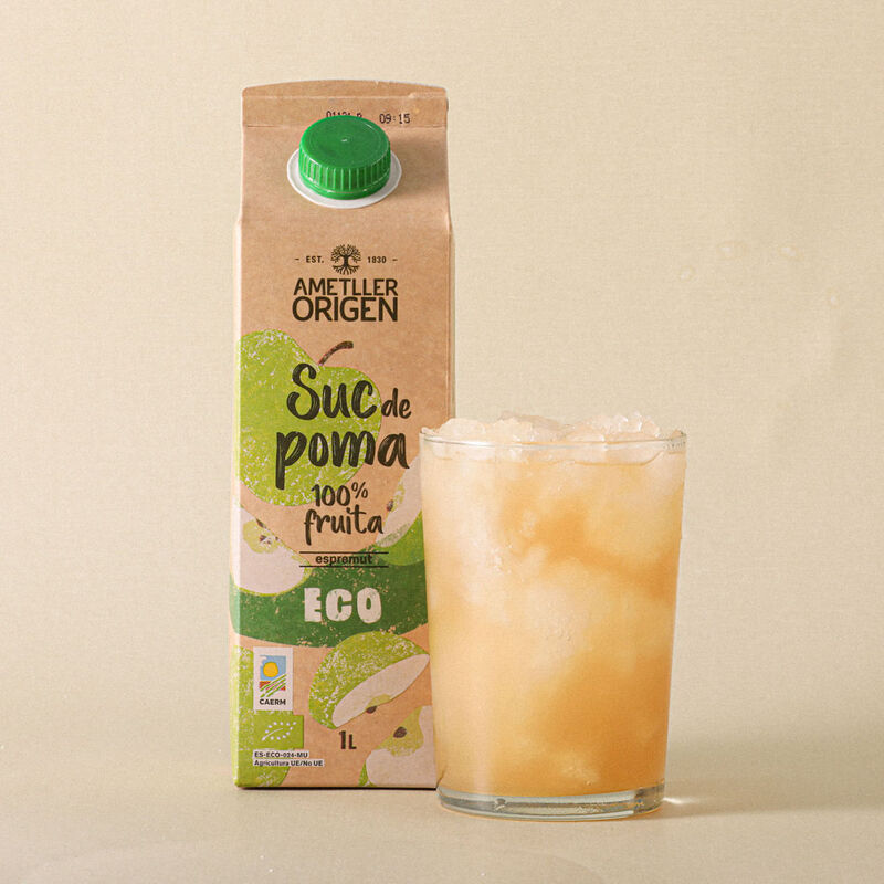 Zumo Manzana ecológico Ametller Origen 1L 