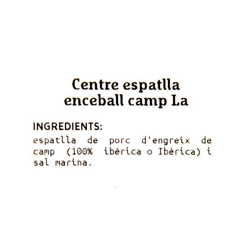 Centro paleta de cebo de campo La Jara 