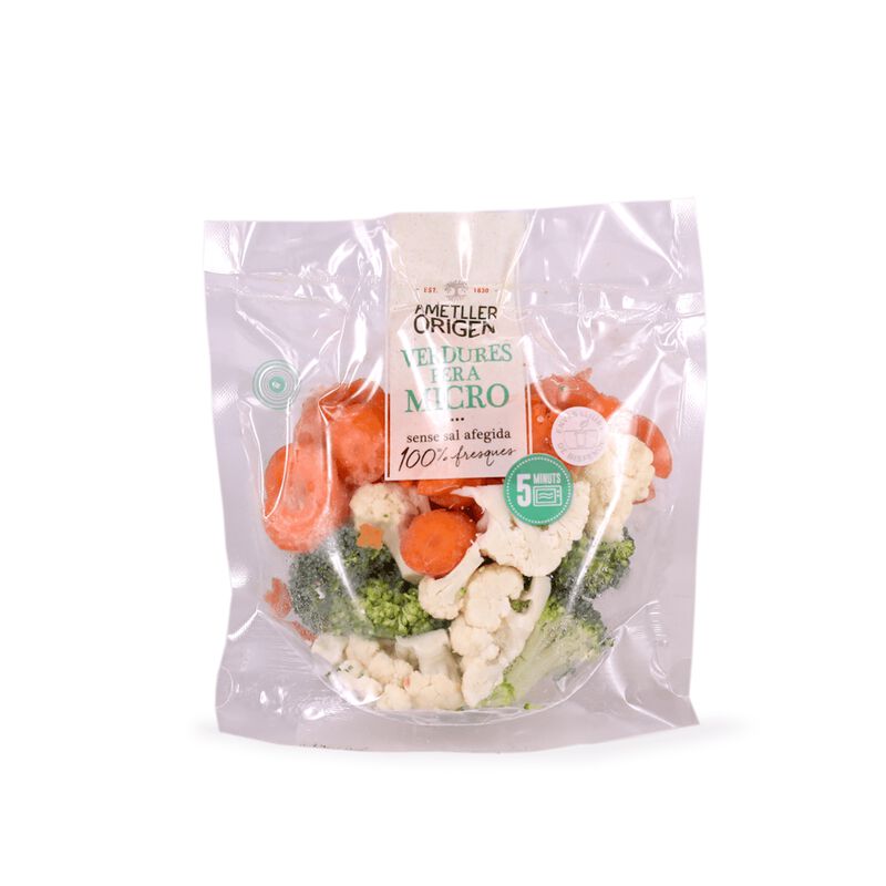 Mix de verdures coliflor,brócoli i pastanaga Ametller Origen 220g 
