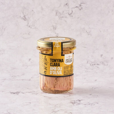 Tonyina clara oli d'oliva Ametller Origen 140g 
