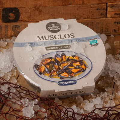 Musclos al natural amb llorer Ametller Origen 500g 