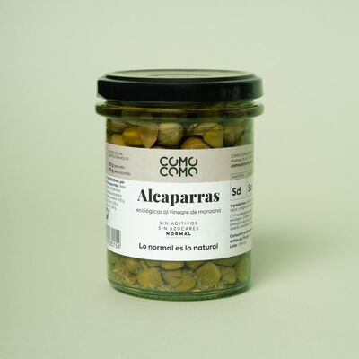 Alcaparras ecológicas con vinagre Como Como Foods 110g 