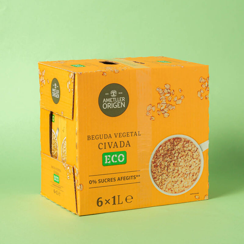 Bebida de avena ecológica Ametller Origen - caja 6uds. 