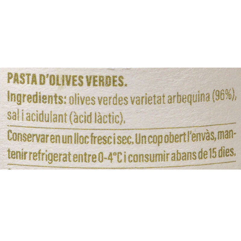 Olivada verda 100% arbequina Ametller Origen 100g 