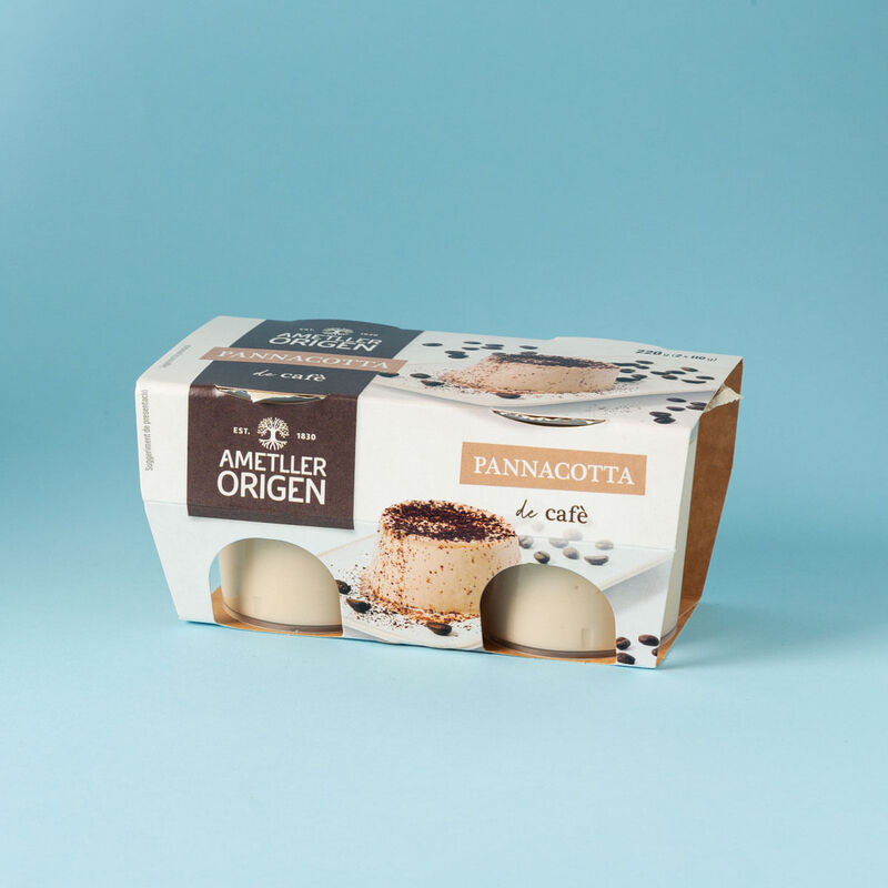 Pannacotta café Ametller Origen 110g - 2uds.