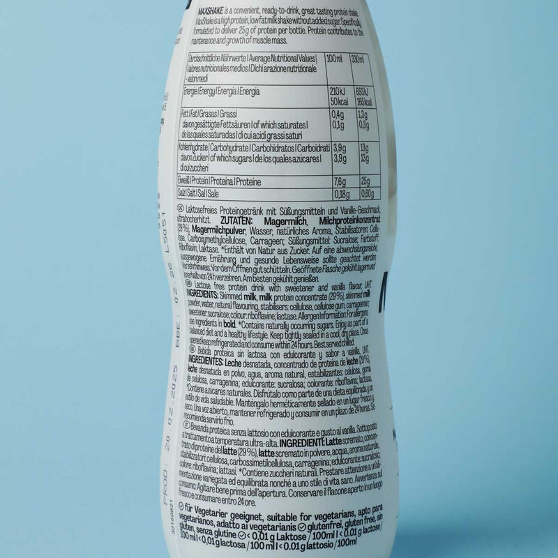 Batut proteic sabor vainilla de Maxi Nutrition 330ml 