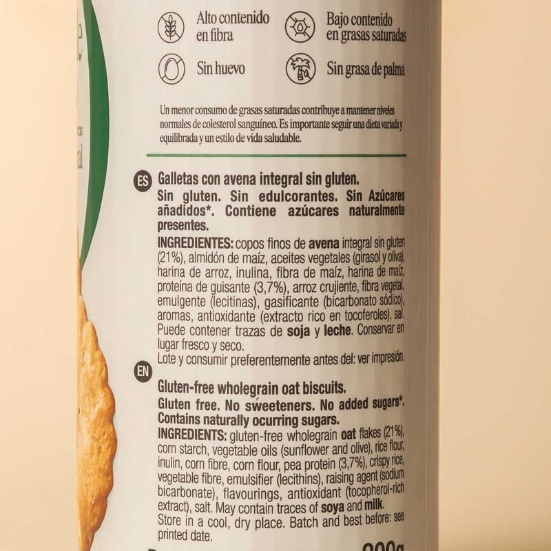 Galletas Triple Zero original Santiveri 200g