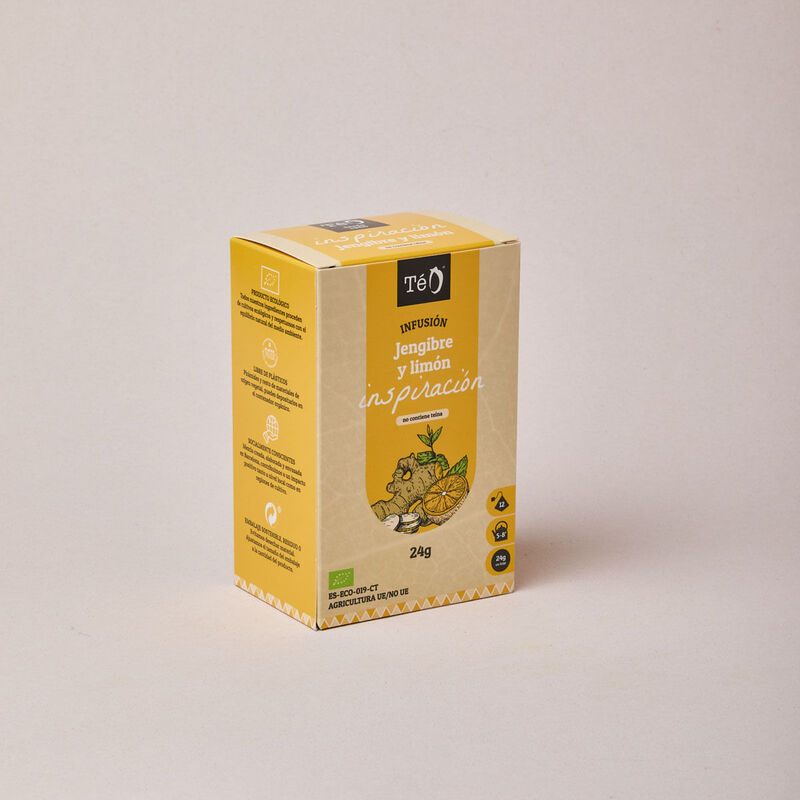Infusión ecológica inspiración jengibre Téo 24g 