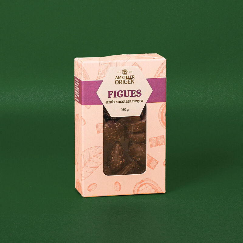 Figues de xocolata negra Ametller Origen 150g 