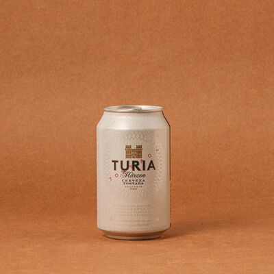 Cerveza en lata Turia 33cl 