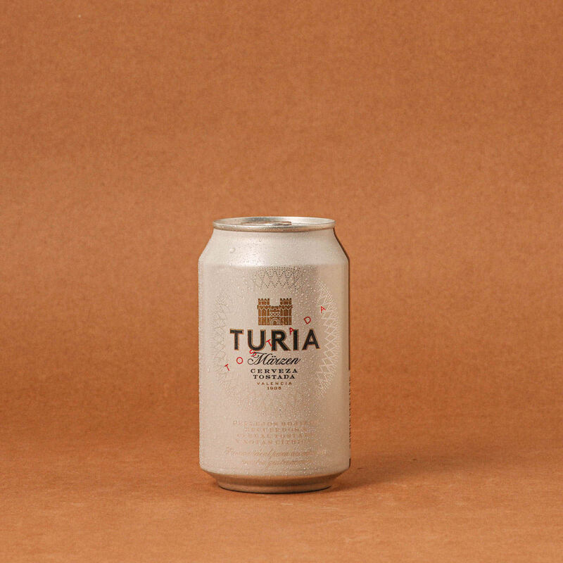 Cervesa en llauna Turia 33cl 