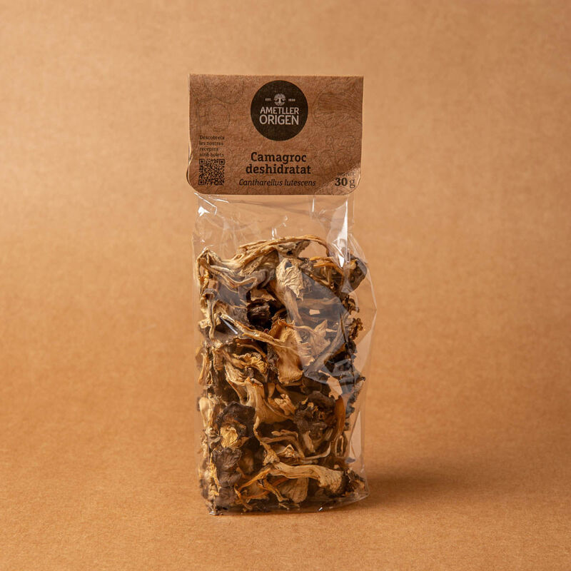 Trompeta amarilla deshidratada Ametller Origen 30g 