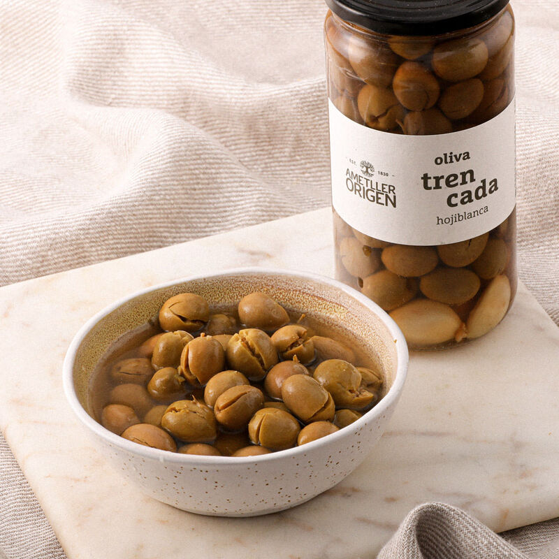 Olivas Hojiblanca partidas Ametller Origen 430g