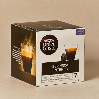 Càpsules de cafè espresso intens Nestlé Dolce Gusto - 16u. 