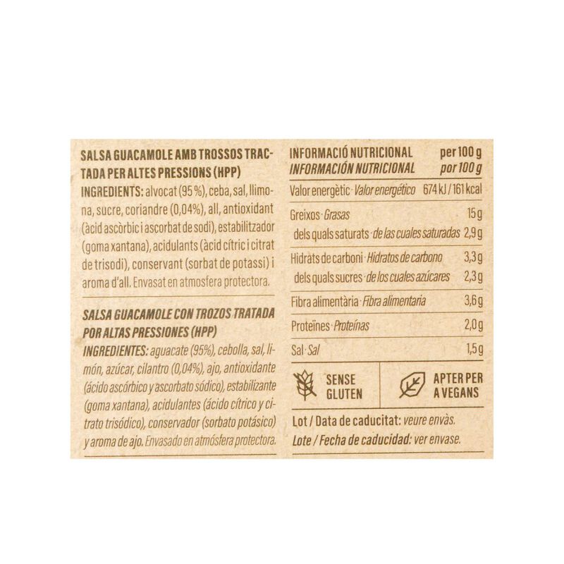 Guacamole Ametller Origen 200g 