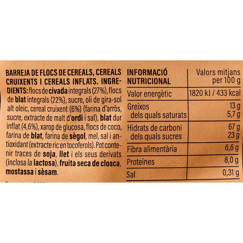 Granola cruixent Essencials 375g