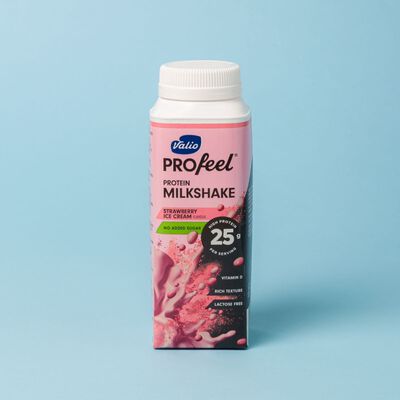 Batut proteic de maduixa Valio Profeel 250ml 