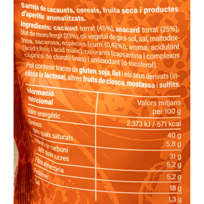Mix de frutos secos red thai curry Ametller Origen 150 g 