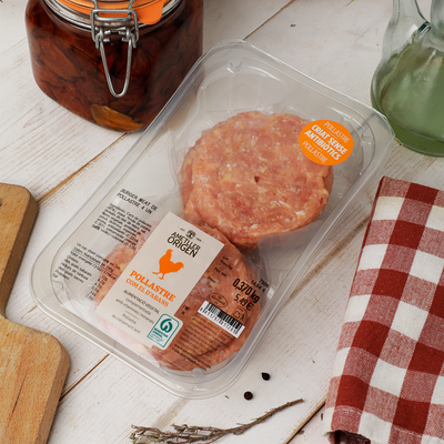 Hamburguesa de pollastre Ametller origen 370g 