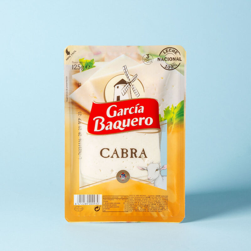 Formatge de cabra llescat García Baquero 125 g