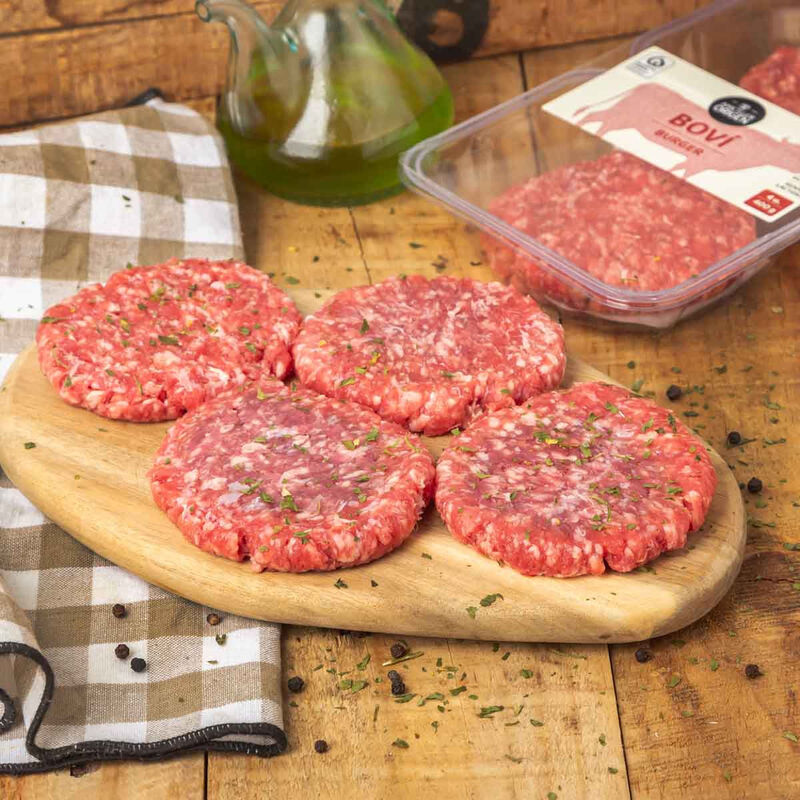 Burger de vacuno Ametller Origen 100g - 4uds. 