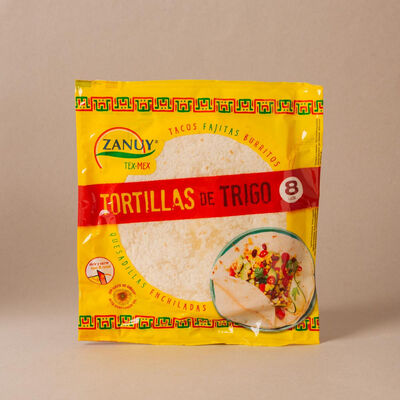 Tortilla de blat Zanuy 320g 