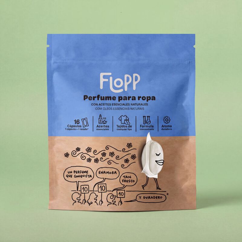 Perfumador de roba Flopp 250g 