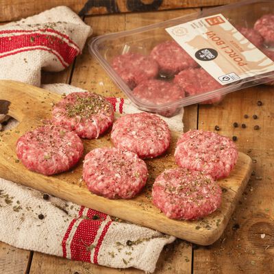 Mini burger de porc i boví Ametller Origen 35g - 8u. 
