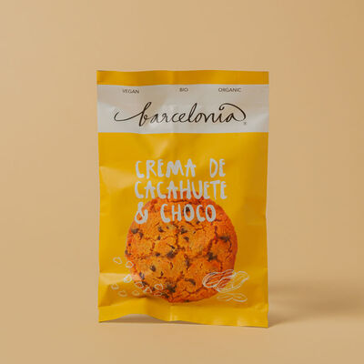 Galetes de crema de cacauet i xocolata Barcelonia 50g 
