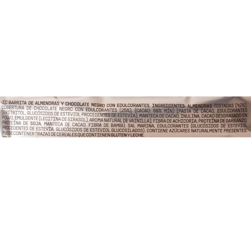 Barrita de almendra y chocolate Plesh 30g 