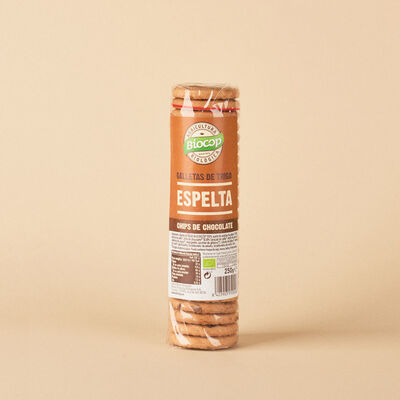 Galleta de espelta y choco Biocop 250g 