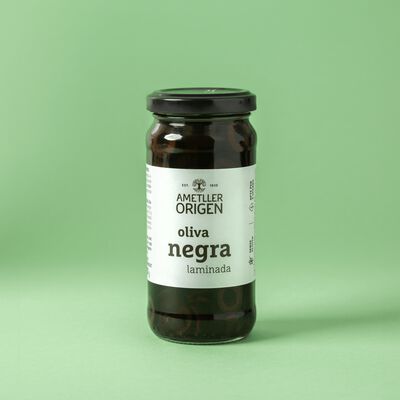 Olives negres laminades Ametller Origen 120g 