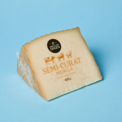 Queso semi-curado mezcla Ametller Origen 400g 