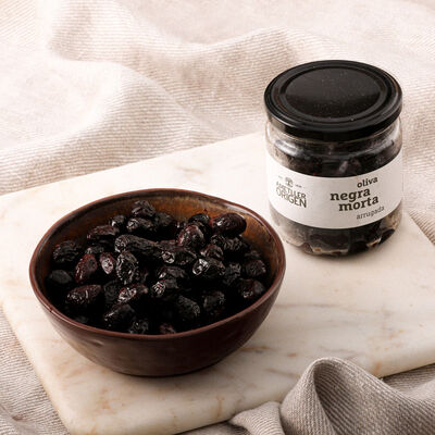 Olives negres mortes Ametller Origen 220g 