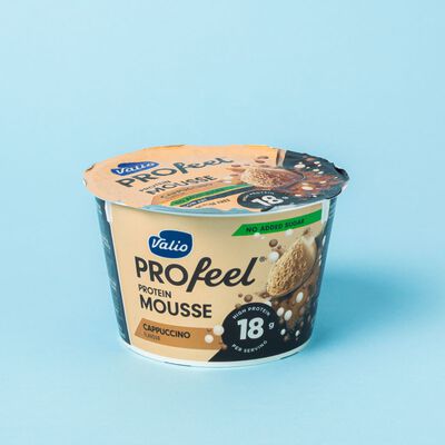 Mousse de cappuccino Valio Profeel 150g