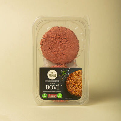 Burger vegetal sabor vacuno Ametller Origen 200g 