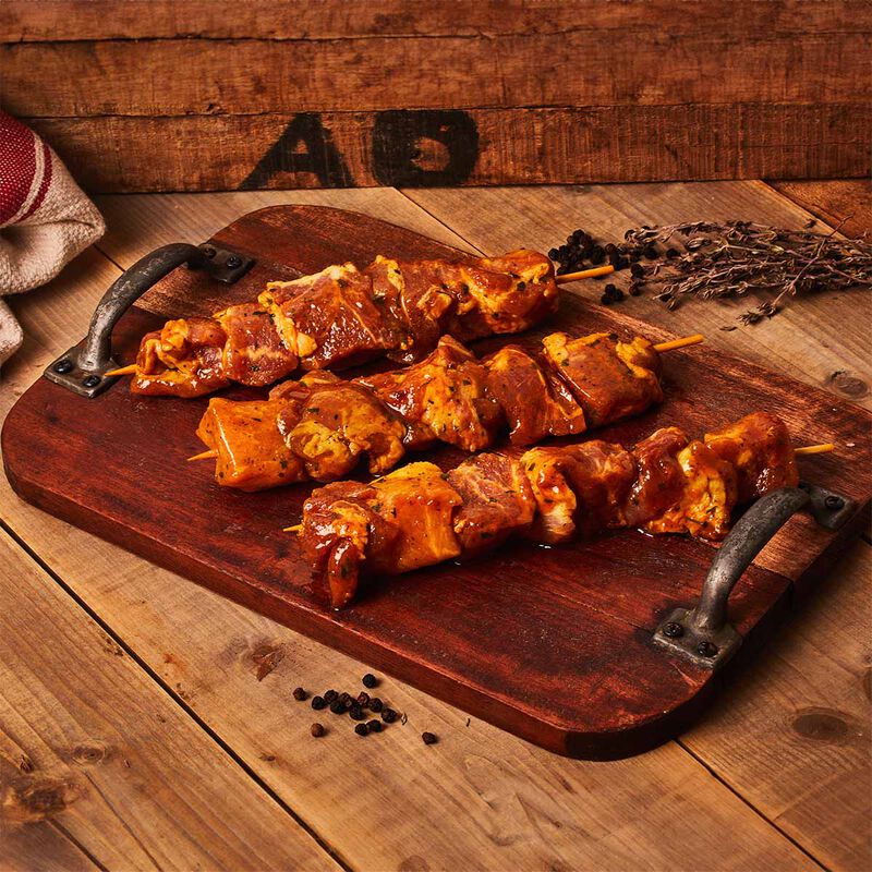 Mini enfilall de porc curri Ametller Origen - 6u. 