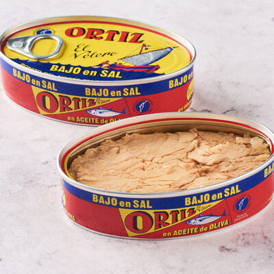 Bonito del norte bajo en sal oliva Ortiz 82g 