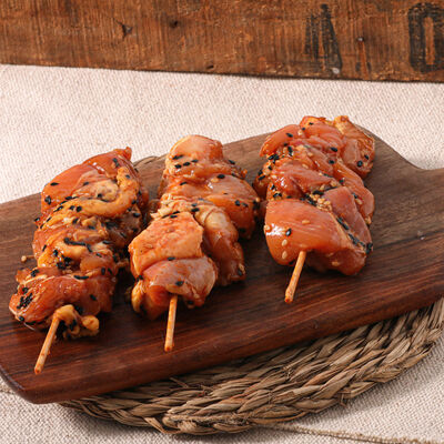 Mini enfilall de pollastre teriyaki Ametller Orige - 6u. 